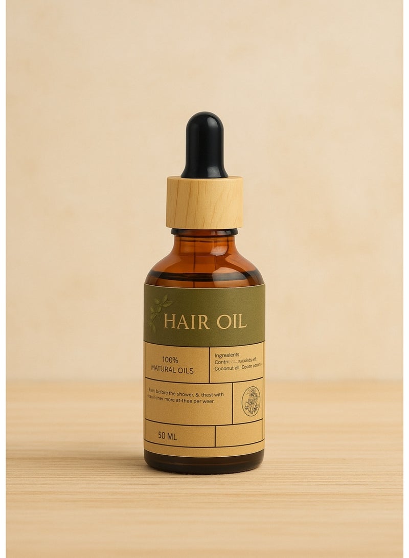 مجموعه العنايه بالشعر من مس جرين(زيت للشعر+شامبو بار+واكس) - Image 2