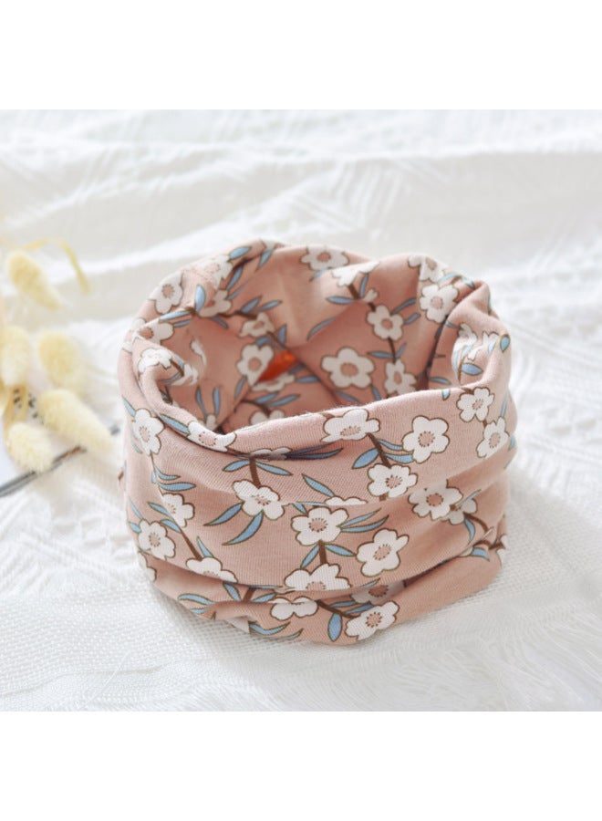 New Children's Neck Set Of The Neck Cotton Boneless Warm Children's Scarf Hair Accessories A Generation Of Hair