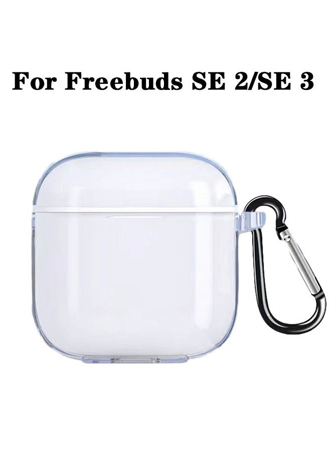 Generic غطاء حماية من السيليكون لسماعات الأذن الداخلية هواوي Freebuds SE 2 شفاف  - Image 1