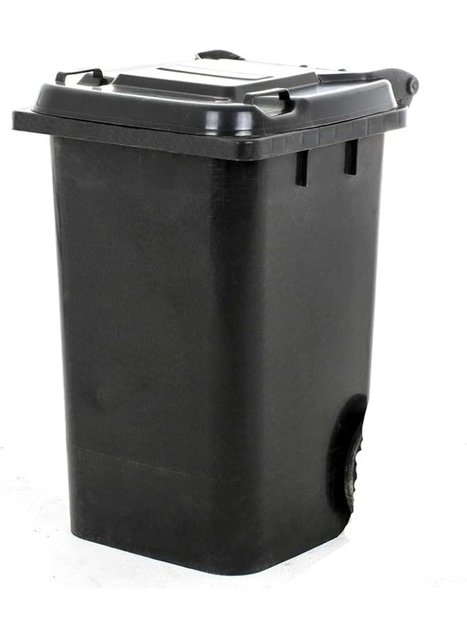 Plastic Trash Bin 90 Liter Large Capacity Waste Container for Home Office Kitchen Commercial and Outdoor Waste Collection - Image 1