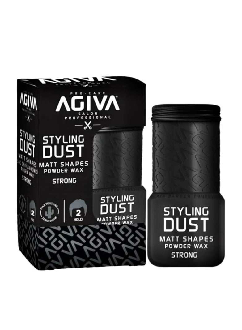 أجيفا بودرة شمع لتصفيف الشعر ثبات قوي جدا