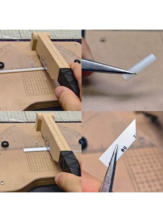 1 Set Precision Angle Cutter 0-360 Degree For Wood Acrylic DIY Hobby Craft - Image 5