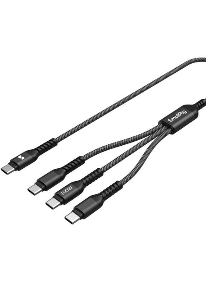 SmallRig 3-in-1 USB-C Power Cable (3.9') - Image 2