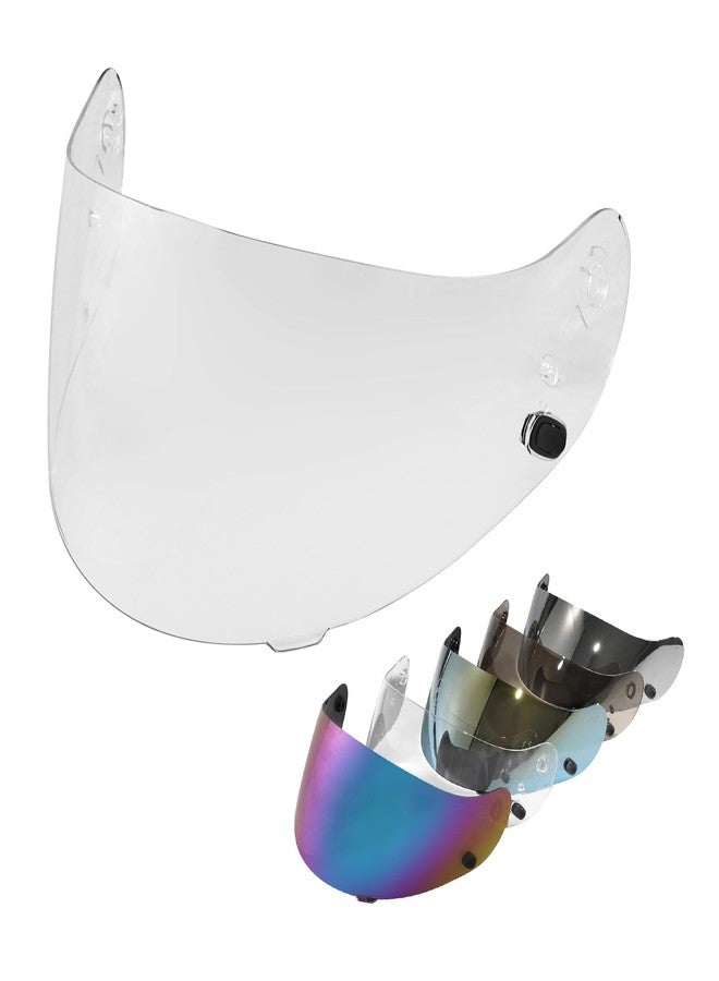 VCOROS Motorcycle Helmet Face Shield Visor Replacement Motorcycle Accessories for HJC Helmet HJ-09 CL-15 CL-17 CL-16 CL-SP AC-12 FS-10 CS-R1 IS-16 CS-R2 Shield (Clear) - Image 1