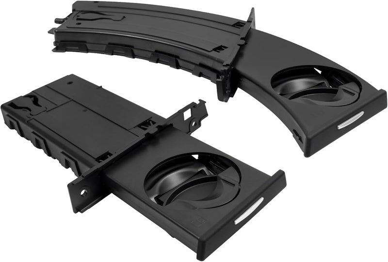 Dexonu Pair Retractable Cup Holder for BMW 3 Series E90 E91 E92 E93 (2006-2013) - Black - Image 1