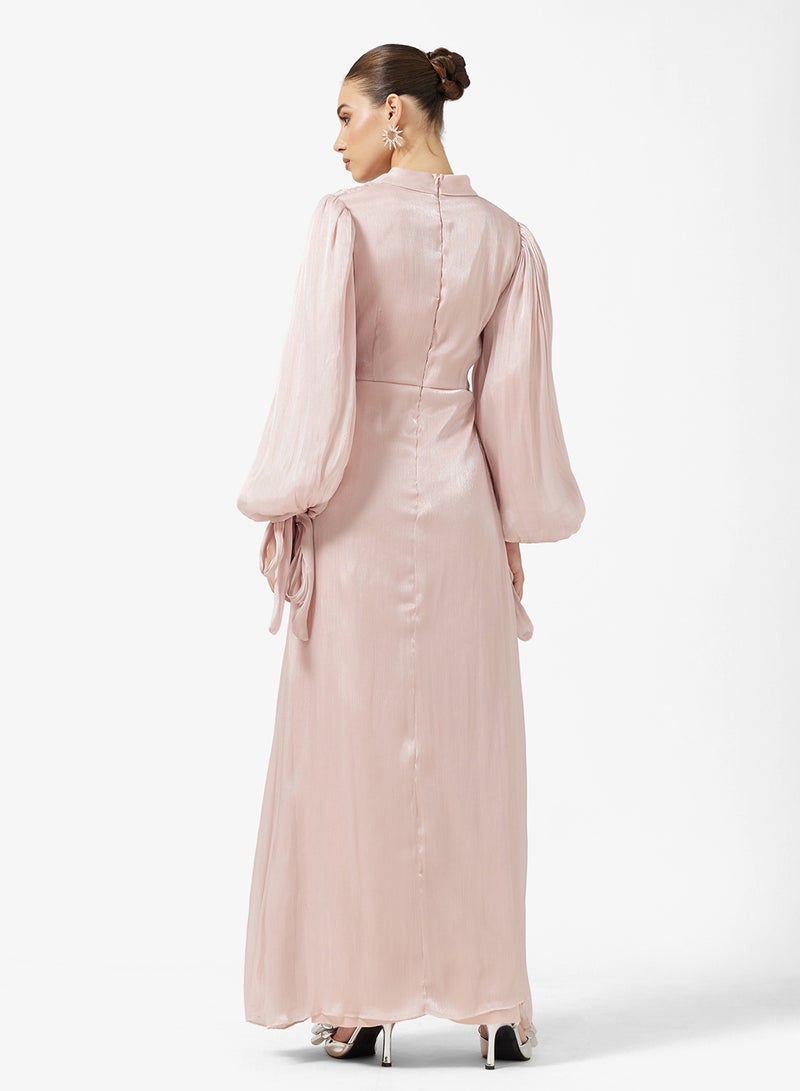 خزانة فستان بأكمام منفوخة مكشكشة - Image 2