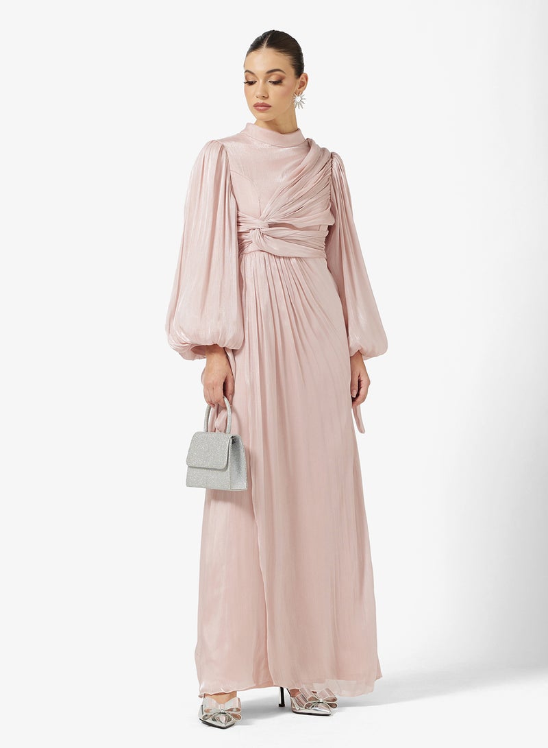 خزانة فستان بأكمام منفوخة مكشكشة - Image 4