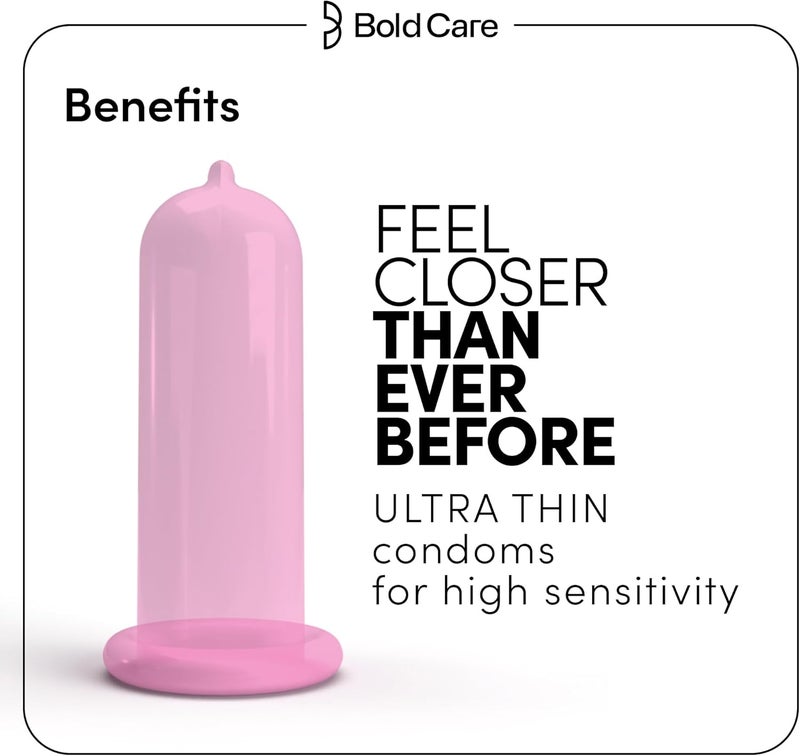 Bold Care 404 Ultra Thin Bubblegum Flavored Condoms - Image 3