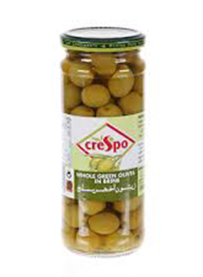 Crespo Whole Green Olives (Jar) 450g