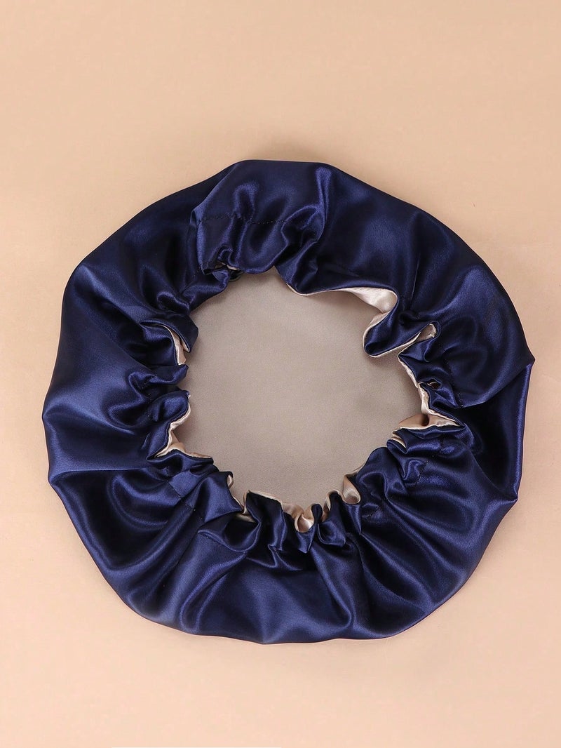 Lightweight Silk Satin Bonnet – Practical Hair Cap for Daily Home Use - Image 1
