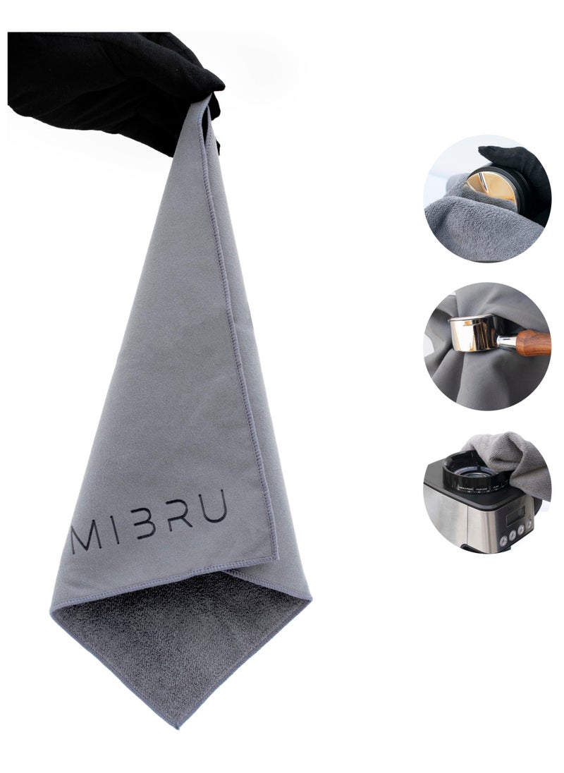 MIBRU - Coffee Barista Microfiber Tissue Towel 30x30cm Cleaning Towel For Coffee Tools Coffee Tables and a Espresso Machine - Image 1