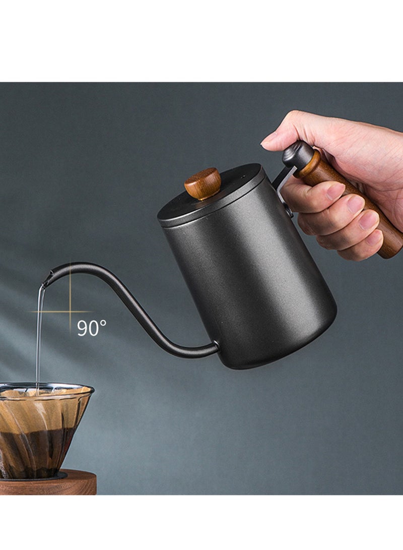 8pcs hand brewed coffee set coffee gift box coffee pot hand brewed set portable hand grinder coffee appliance set - Image 3