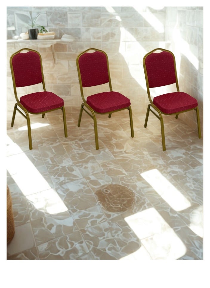 SMART HOME Chairs set consisting of 4 chairs, modern comfortable padded chair for living room, dining chair, makeup room chair, cafe chair  - Image 4