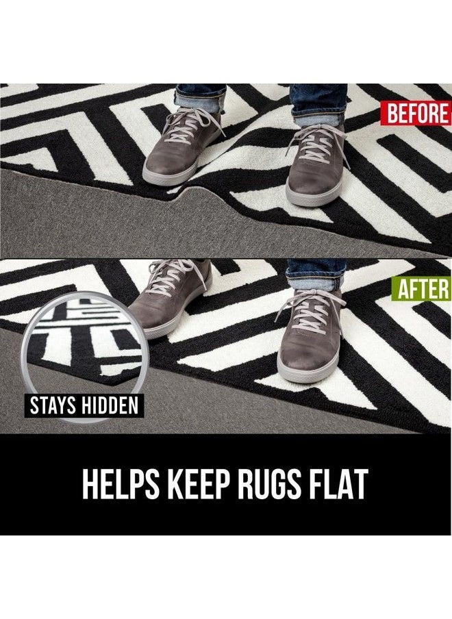 Gorilla Grip - Rug Pad For Carpet Floor Double Sided Mat 5X7 Ft Gripper For Over Carpets Keep Area Rugs In Place On Carpeted Floors No Residue Adhesive Pads Reduce Shifting Or Bunching Under Mats - Image 1