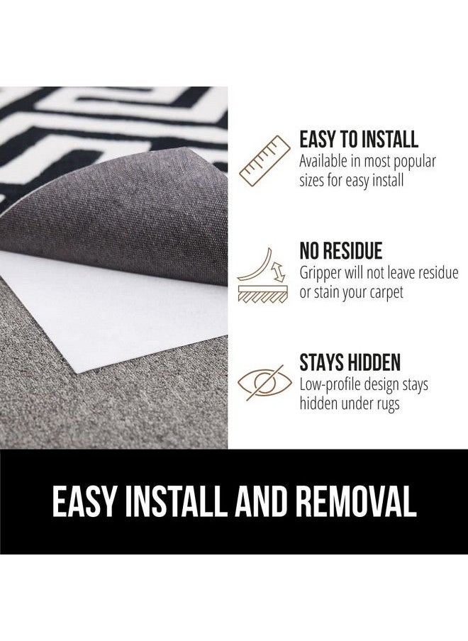 Gorilla Grip - Rug Pad For Carpet Floor Double Sided Mat 5X7 Ft Gripper For Over Carpets Keep Area Rugs In Place On Carpeted Floors No Residue Adhesive Pads Reduce Shifting Or Bunching Under Mats - Image 1
