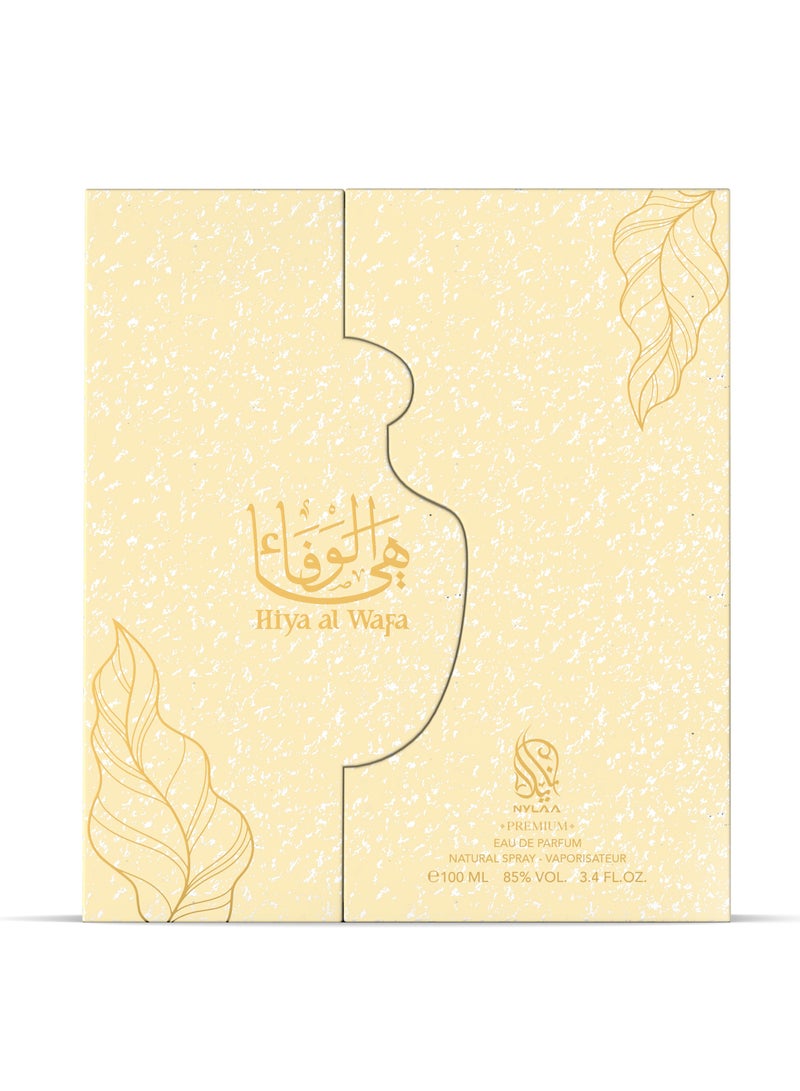 NYLAA Hiya Al Wafa Eau De Parfum(EDP) 100ML | Premium Perfume for Women | Long Lasting Arabian Fragrance | Daily Use Perfume - Image 3