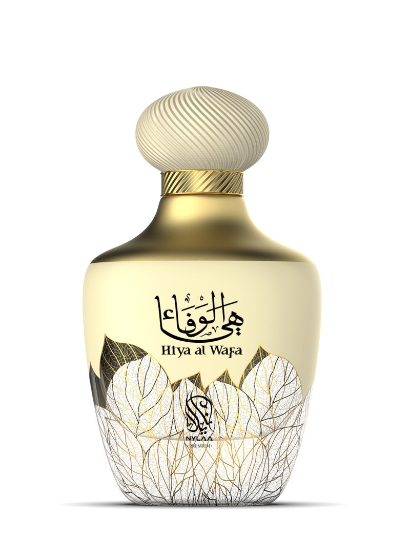 NYLAA Hiya Al Wafa Eau De Parfum(EDP) 100ML | Premium Perfume for Women | Long Lasting Arabian Fragrance | Daily Use Perfume - Image 2