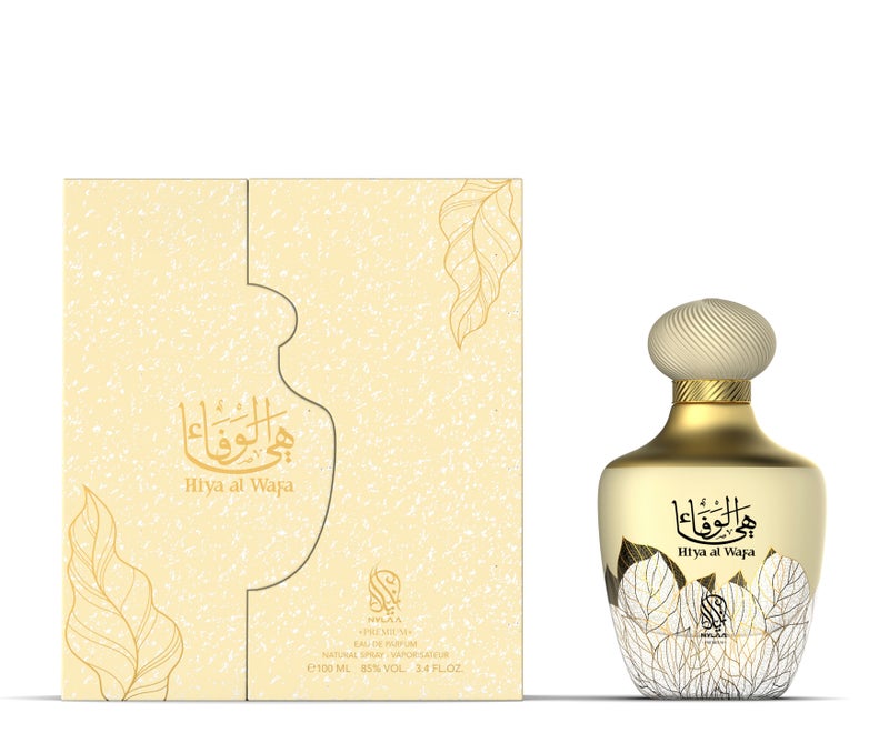 NYLAA Hiya Al Wafa Eau De Parfum(EDP) 100ML | Premium Perfume for Women | Long Lasting Arabian Fragrance | Daily Use Perfume - Image 1