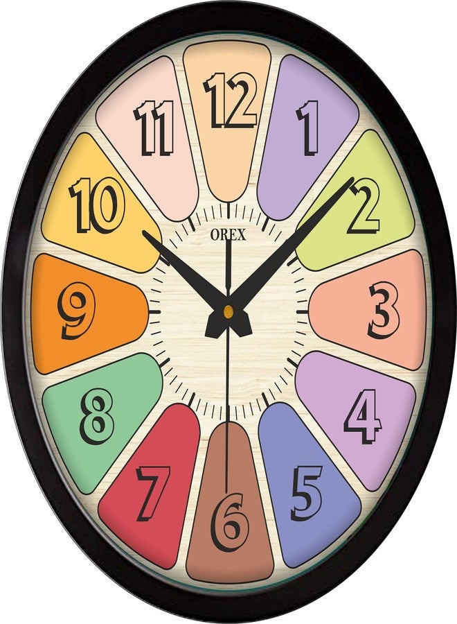 OREX Stylish Wall Clock for Home/Living Room/Bedroom/Kitchen/Hall/Office/Kids Room/Shop and for Your Loving House (31) - Image 1