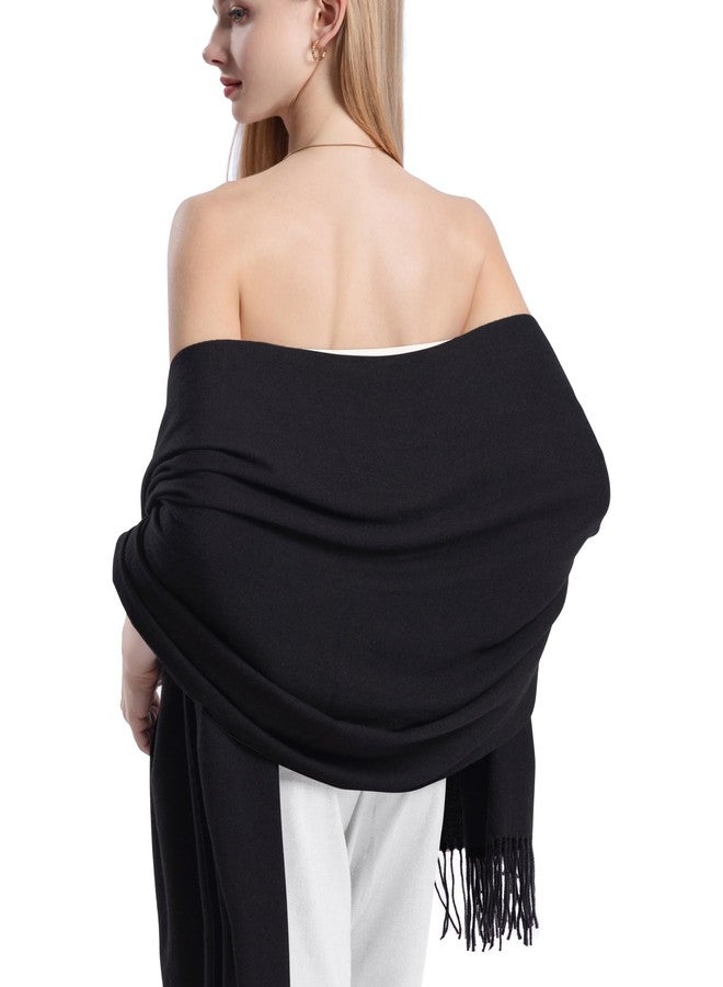 Sofier Pashmina Shawls And Wraps for Women For Evening Dress Warm Winter Scarf Pashmina Rave Wedding Bride Bridesmaid Gifts - Image 5