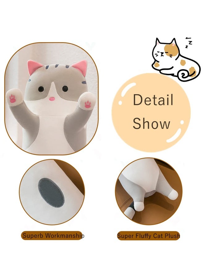 Long Cat Plush Velvet Body Pillow (70cm) - Your Perfect Cuddle & Sleep Companion - Image 4