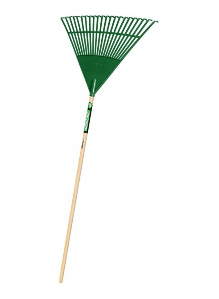 Plastic fork with wooden handle - Image 2