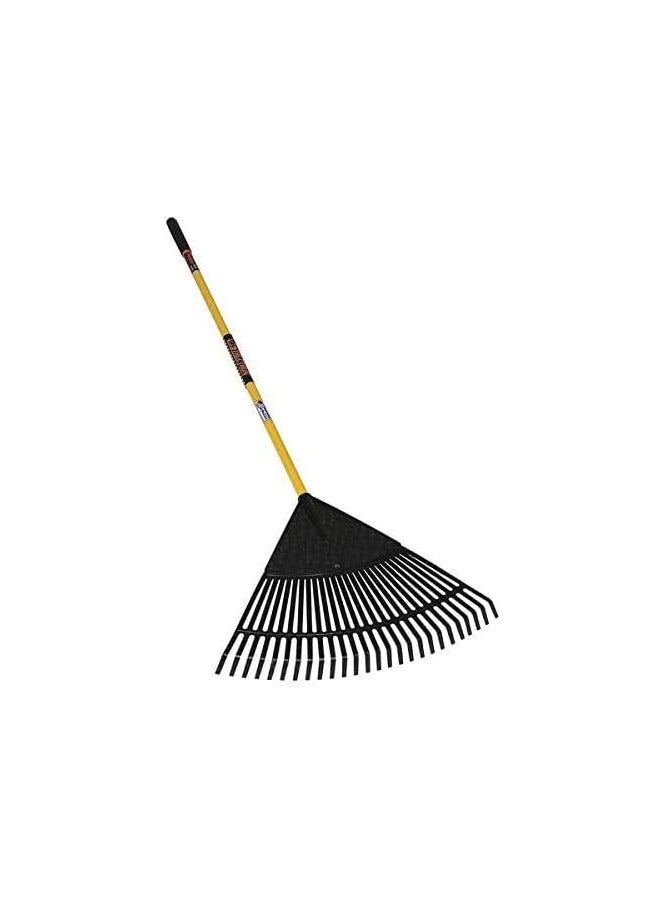 Plastic fork with wooden handle - Image 1
