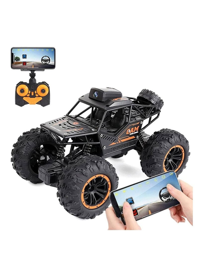 CATANES - Remote Control Car RC Cars with 720P HD FPV WiFi Camera, 2.4Ghz Off-Road Remote Control Truck Monster Trucks for Toddlers Kids Adults, Gift for Boys and Girls Gift for Kids Adults - Image 1