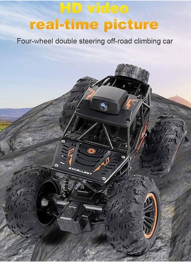 CATANES - Remote Control Car RC Cars with 720P HD FPV WiFi Camera, 2.4Ghz Off-Road Remote Control Truck Monster Trucks for Toddlers Kids Adults, Gift for Boys and Girls Gift for Kids Adults - Image 1