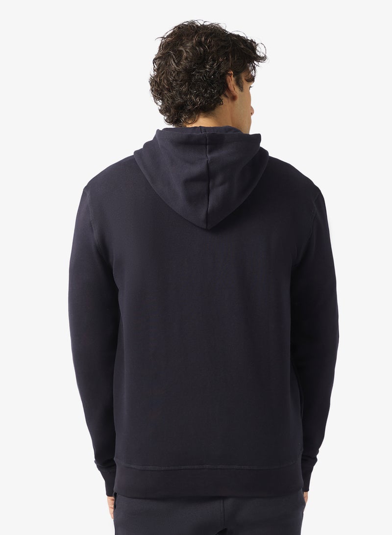 جس ألدرين سويت شيرت بغطاء رأس وسحاب - Image 2