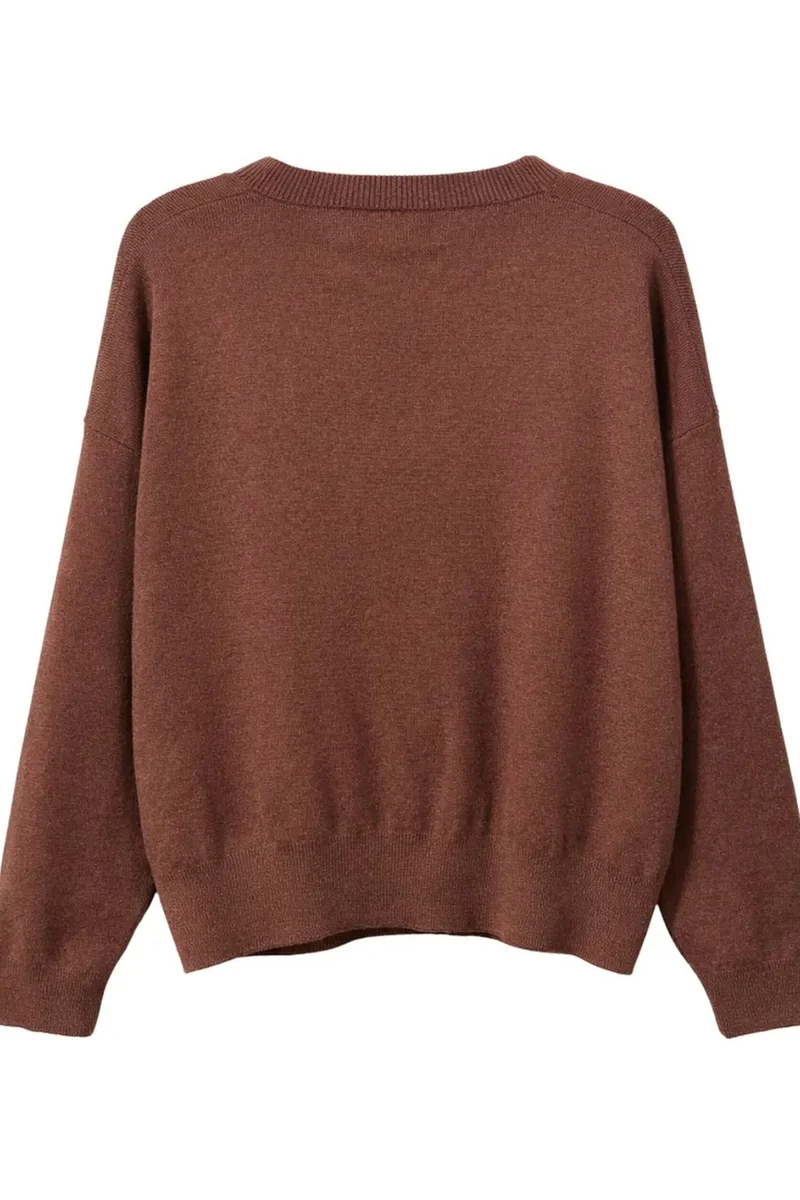 Mixray MIXRAY Women's Cotton-Blend Sweater