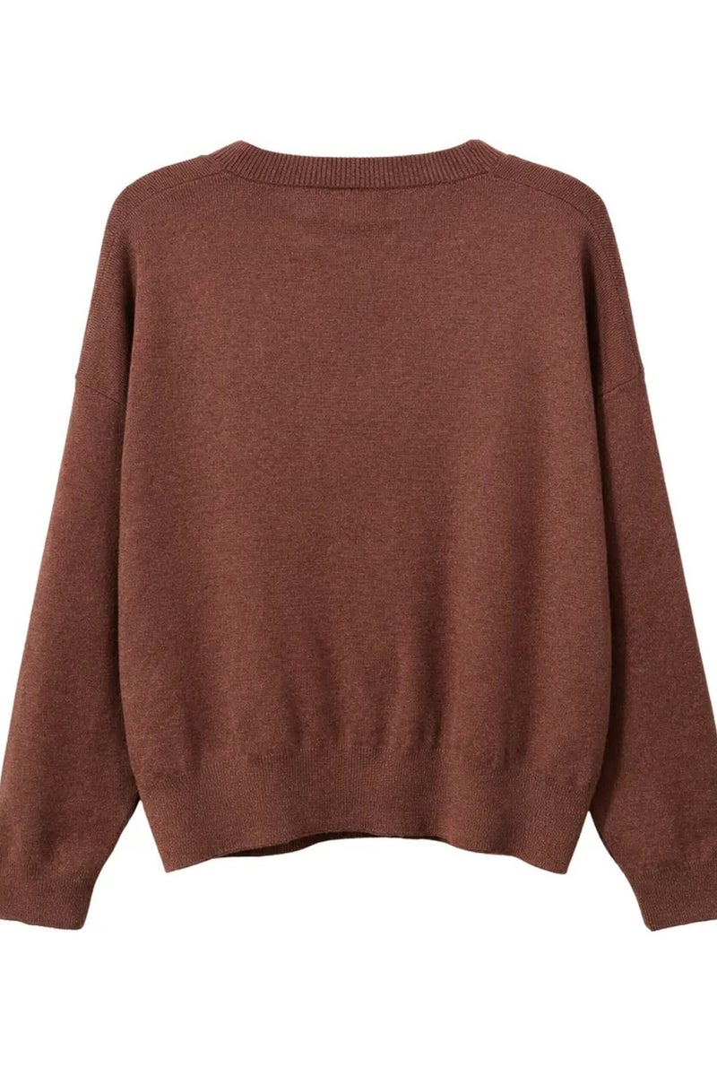 MIXRAY Women's Cotton-Blend Sweater - Image 1