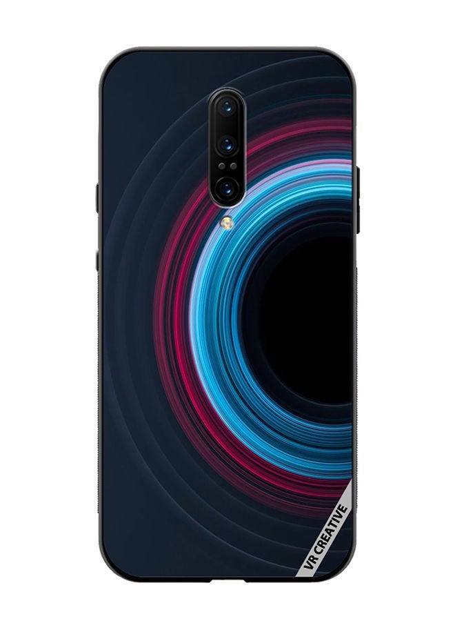 VR CREATIVE Protective Case Cover For OnePlus 7 Pro Abstract Design Multicolour - Image 1