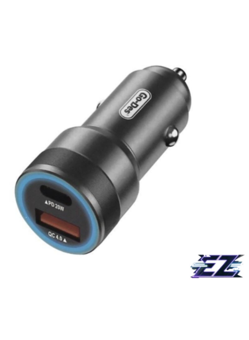ELTRAZONE 45W PD Car Charger – Fast USB-C & USB-A Charging for iPhone, Android, Tablets & More - Image 3