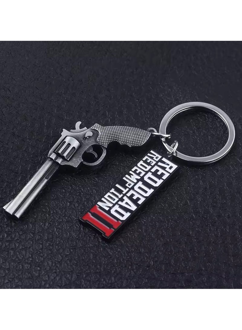 Goolsky Game Keychain Men Women Keychain Key Ring Letter Logo Pendant  - Image 1