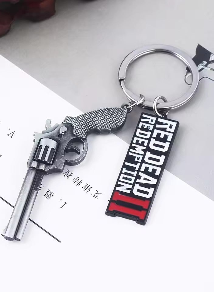Goolsky Game Keychain Men Women Keychain Key Ring Letter Logo Pendant  - Image 3