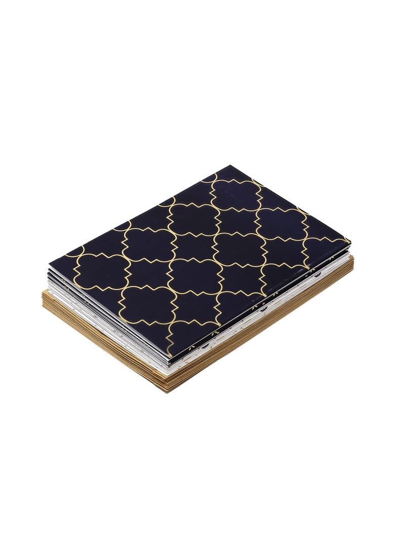 Confetti Confetti! All Occasion Greeting Cards Box Set, 4 x 6 inch, Assorted Blank Note Cards & Envelopes, 6 Elegant Gold Foil Geometric Designs, Blank Inside (Pack of 12)  - Image 5