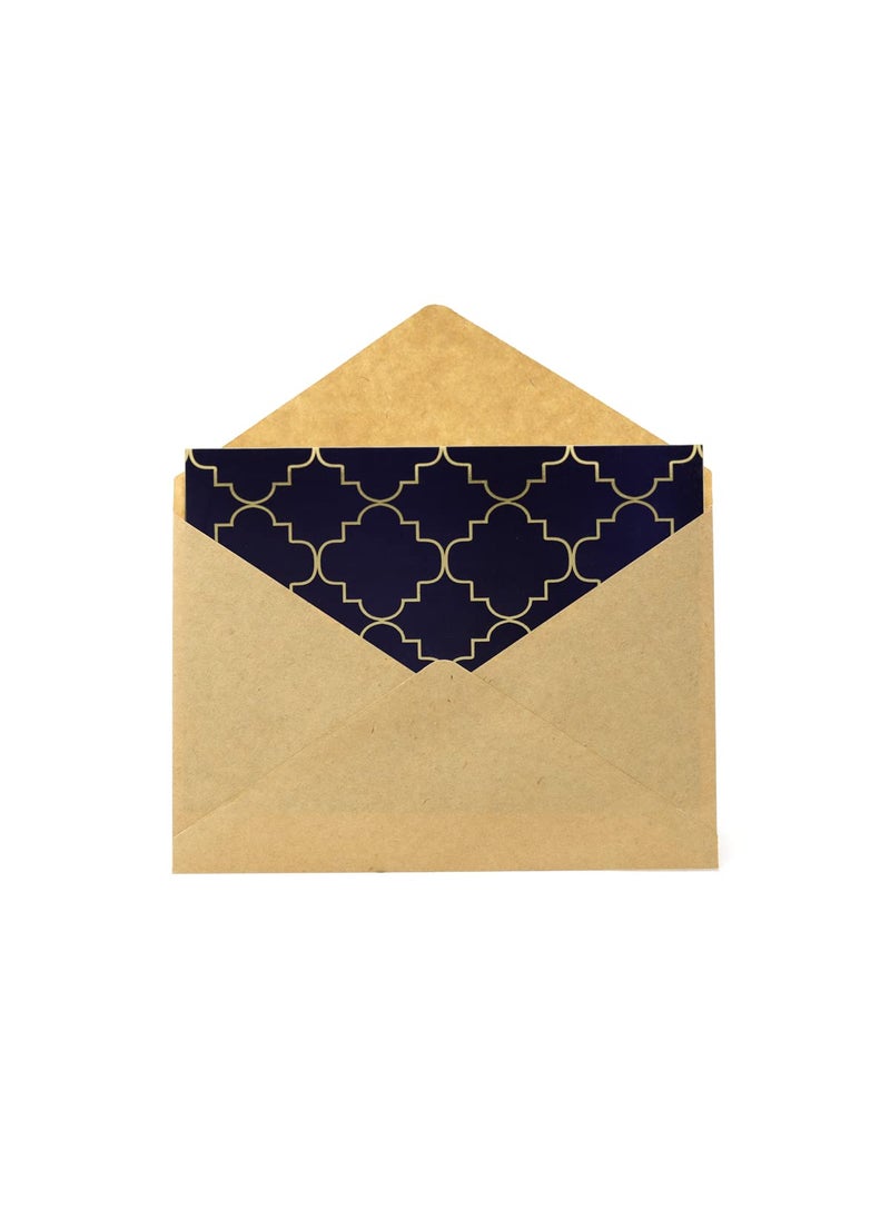 Confetti Confetti! All Occasion Greeting Cards Box Set, 4 x 6 inch, Assorted Blank Note Cards & Envelopes, 6 Elegant Gold Foil Geometric Designs, Blank Inside (Pack of 12)  - Image 4