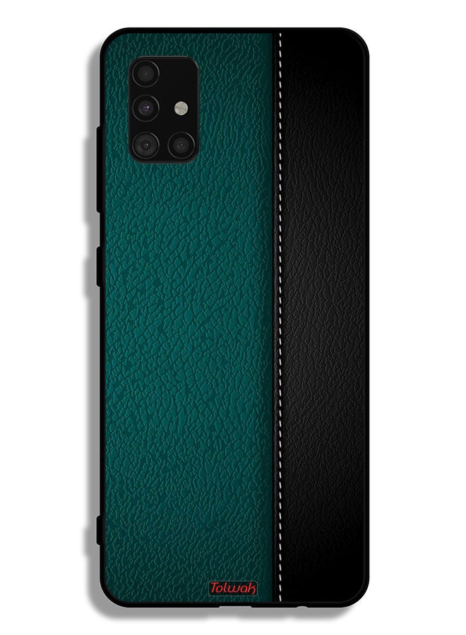 Tolwak غطاء حماية جلدي بنمط لهاتف Samsung Galaxy A51 5G - Image 1