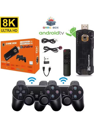 New Version 8k Ultra HD Game Box + Android TV with 36500 Games 5G 64 GB TV Game Stick Game Console + 2 Controllers - pzsku/ZE793D06D4D7C4C73CE0BZ/45/_/1728051768/1f2f80e7-225e-4a73-835c-8ac99a4e5575