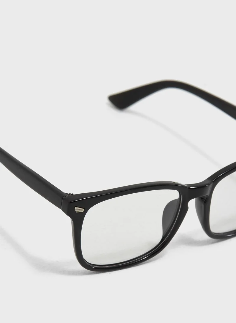 Seventy Five Clear Lens Wayfarer Glasses