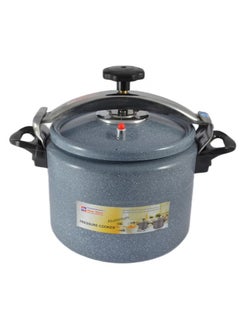 Homemaker 12L Ceramic-Coated Aluminium Pressure Cooker – 28cm Grey – Induction Base, Fast & Safe Cooking with Steam Valve – Ergonomic Handles & Even Heat Distribution  - Image 2