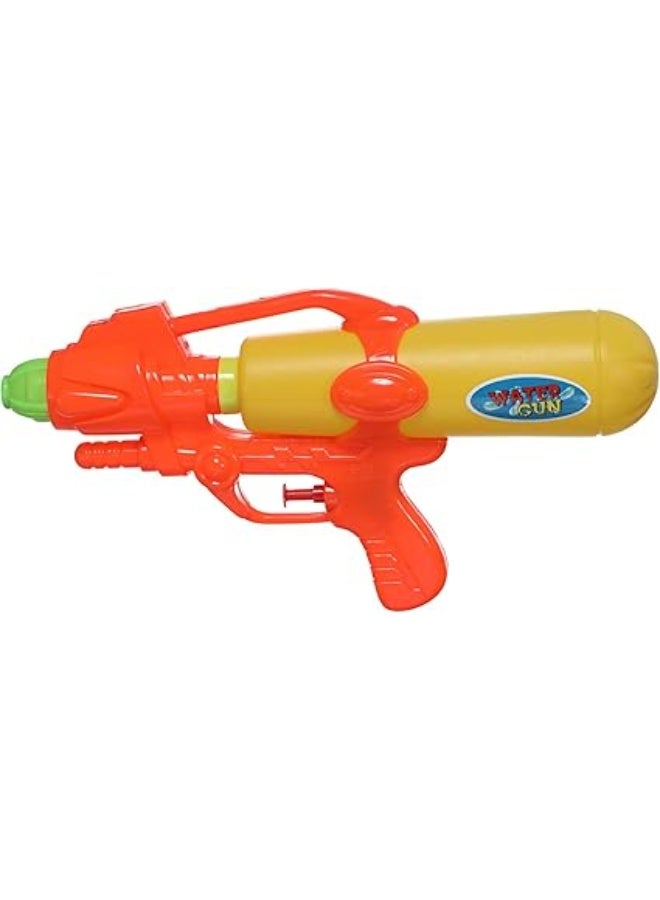 Medium Plastic Water Gun (Soaker) - Orange, Green, Lime