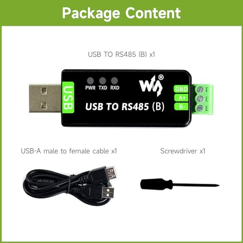 Waveshare Industrial USB to RS485 Bidirectional Converter Onboard Original CH343G Multi-Protection Circuits - Image 2