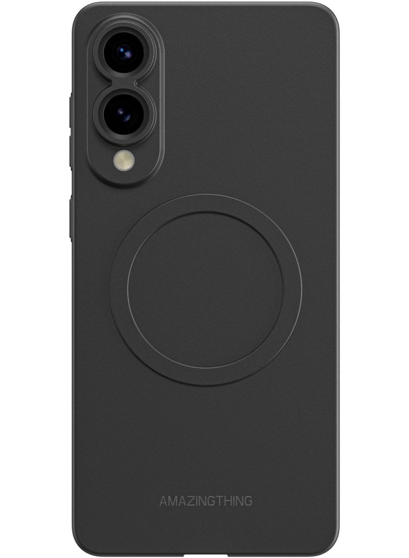 Minimal Air for Samsung Galaxy S25 EDGE Case Cover compatible with MagSafe - Black