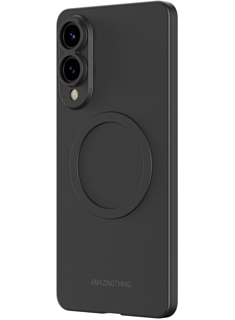 Minimal Air for Samsung Galaxy S25 EDGE Case Cover compatible with MagSafe - Black