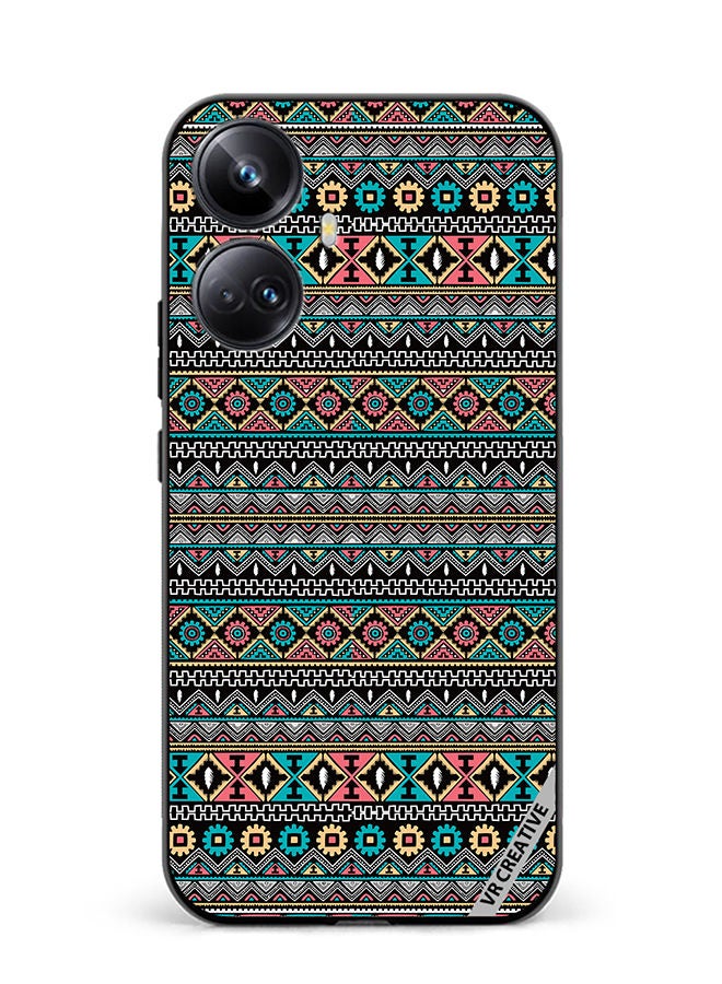 VR CREATIVE Protective Case Cover For Realme 10 Pro Plus Texture Design Multicolour - Image 1