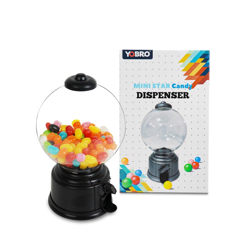YOBRO Mini Candy Dispenser,Cute Candy Machine for Desktop, Funny Creativity for Candy Gift Box for friends for Chocolate Snack Box - Image 1