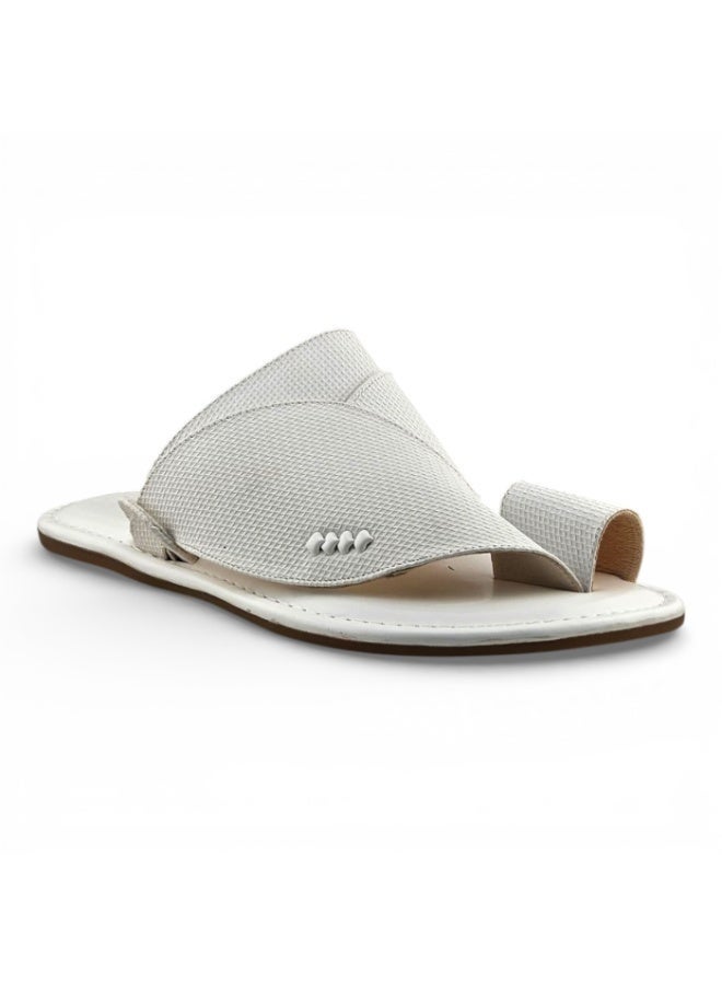 AL Fanoos Aurelio Men's Arabic Slipper (Sharqi) - Comfortable PU Sandals with TPR Sole - Image 2