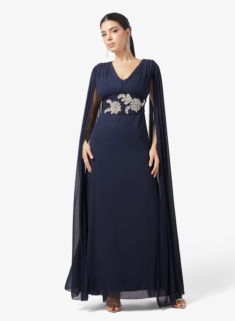 Ella Limited Edition A-line Dress With Exaggerated Sleeves - Image 1